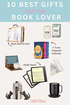 the top 10 best gifts for the book lover