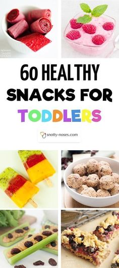 healthy snacks for toddlers that are easy to make