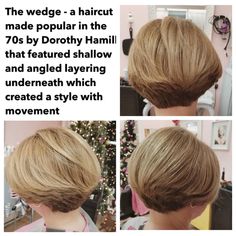 Inverted Short Bob Back View, Dorothy Hammil Haircut, Dorothy Hammil Haircut Hairstyles, Dorothy Hamill Haircut Wedges Over 50, Short Stacked Bob Haircut Fine Hair, Wedge Haircuts