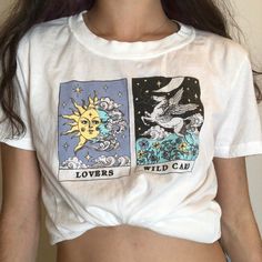 Adorable Lovers And Wild Card Taro Cards Graphic Tee! Pacsun, New With Tags, Never Worn!! Sizing: Tagged S Dm For More Measurements Or To Bundle Message Me With Any Questions!Bundle To Save!Ships In 1-3 Days!Items Come Washed! #Spiritual #Tarocards #Graphic #Graphictee #Tshirt T-Shirt Tshirt Tee Shirt Spiritual White Vsco Style Top With Letter Print, White Vsco Top With Letter Print, Cotton Vsco Tops With Screen Print, Cotton Vsco Style Tops With Screen Print, Vsco Cotton Tops With Screen Print, White Graphic Print Vsco Tops, Summer Cotton Tops With White Print, Trendy White Top With Front Print, Summer White Print Cotton Tops