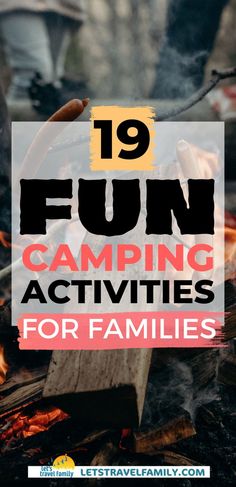 19 Fun Camping Activities for Families Things To Do When Camping, Things To Do While Camping, Fun Camping Activities, Fun List, Camping Must Haves, Lake Mcdonald, Packing Checklist, Family Camping Trip