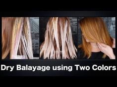 Highlight and Lowlight Blonde Hair in One Step without Bleach - YouTube Bayalage Hair, Reverse Ombre Hair, Diy Balayage, Two Color Hair, Balayage Technique, Guy Tang, Super Hair, Hair Balayage