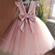 Toddler Baby Girls Dresses Kids Elegant Princess Party Tutu Tulle Christmas Costume Children Puffy Tulle Skirt, Gonna In Tulle, Baby Girl Princess Dresses, Toddler Flower Girls, Pink Ball Gown, Cheap Flower Girl Dresses, Pink Flower Girl Dresses, Toddler Flower Girl Dresses, Tulle Flower Girl