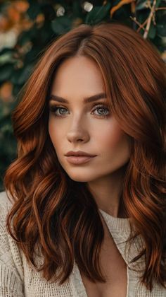 Is Fall Hair Colors Dark Copper A-Line Bob Your Next Hairstyle 🍁 Red Bayalage Hair Brunette, Dark Copper Brunette Hair, Fall Hair Auburn, Red Hair For Dark Autumn, Dark Copper Brown Hair Color, Red Hair Dark Eyebrows, Dimensional Auburn Hair, Copper Makeup, Ash Red Hair