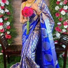 @stylewithmega on Instagram: “*PRESENTING NEW SPECIAL DESIGN FOR FESTIVE OCCASSIONS, PARTIES 🪔 ALL GOLD WEAVING ROYAL SAREE ALL OVER GOLD ZARI weaving design WITH…” Royal Saree, South Indian Sarees, Sarees Silk, Awesome Blouse, Bollywood Wedding, Wedding Look, Embroidery Saree, Contrast Blouse, Silk Sarees Online