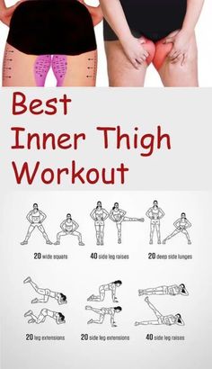 the best inner thigh workout for women in their underwears and panties, with instructions on how to do it