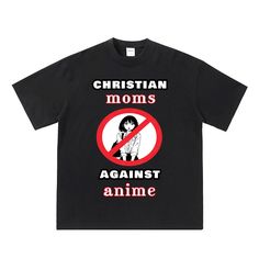 📦 PRODUCTION TIME & SHIPPING ► All T-Shirts are hand-screen printed to order. ► Production time is 1-3 business days ► Delivery time is 2-4 days in the US 👕SHIRT SPECIFICATIONS AND SIZING - Premium Gildan Soft-Style T-shirt - Comfortable unisex fit - 100% Cotton - Professional high-quality print Christian Moms Against Anime Meme Shirt, Ironic Funny Anime t-shirt, weirdcore cursed oddly specific y2k tik tok gen z humor Black Y2k Anime Print T-shirt, Y2k Streetwear T-shirt With Funny Text, Black Y2k T-shirt With Anime Print, Black Pop Culture T-shirt With Funny Text, Gen Z Humor, Oddly Specific, Anime T Shirt, Anime Meme, Gen Z