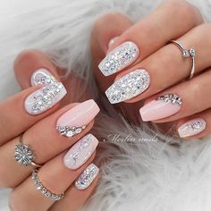 Chrome Nails Art, Chrome Nails Ideas, Cute Summer Nail Designs, Medium Coffin, Ballet Nails, Acrylic Nails Ideas, Nagel Tips, Short Coffin Nails, Valentine Nails