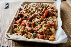 Chili Cheese Glizzy Tots Prime Rib Recipe Easy, Leftover Prime Rib Recipes, Chili Dinner, Easy Taco Recipes, Hearty Chili, Easy Pasta Salad Recipe, Traeger Recipes, Pellet Grill Recipes, Comfort Food Recipes Dinners