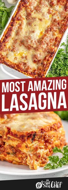 the most amazing lasagna casserole recipe