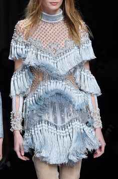 Mesopotamia Fashion, Balmain Fashion, Couture Details, Pierre Balmain, Fall 2016, Fashion Details, Couture Fashion, Paris Fashion