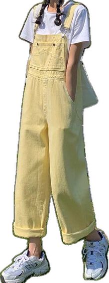 Yellow Summer Pants With Pockets, Casual Yellow Cotton Pants, Casual Yellow Cotton Bottoms, Yellow Bottoms With Pockets For Spring, Baggy Yellow Bottoms For Spring, Yellow Baggy Bottoms For Spring, Yellow Straight Leg Summer Pants, Yellow Straight Leg Pants For Summer, Casual Yellow Bottoms For Spring