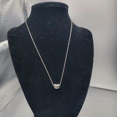 Super Cute Tiffany & Co Necklace From The Elsa Peretti Collection! Little 925 Silver Bean On A 925 Sterling Chain. Chain Is 16.5", Bean Is 0.4" X .03". Marked Tiffany & Co Ela Peretti 925 On The Front. Chain Is Marked Tiffany & Co On One Side And Peretti On The Other, It Also Has 925 On The Clasp. Age Appropriate Wear. Very Shiny!! Comes With A Pouch. Elegant Sterling Silver Hallmarked Chain Necklace, Elegant Sterling Silver Chain Necklace With Polished Finish, Formal Sterling Silver Chain Necklace With Polished Finish, Formal Hallmarked Sterling Silver Necklace, Elegant Everyday Jewelry Stamped 925, Formal Sterling Silver Necklace In Silver, Formal Silver Sterling Silver Chain Necklace, Formal Silver Sterling Chain Necklace, Formal Pendant Necklace Stamped 925