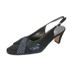 Dress to impress in the FLORAL Layla wide width glittery slingback. This ladies 2 inch mid-heel elegant closed toe slingback has an adjustable buckle and features a pleated overlay vamp decorated with crystals to create a unique style that with sparkle at any occasion. **ATTENTION SHOPPERS** Find a large selection of Wide Width styles at our official retail website FAZPAZ . COM. Signup is Quick and Free, plus receive an instant $20 Gift Credit, Free Shipping and Exchanges, 365 Days Easy Returns, Synthetic Low Heel Slingback Pumps For Evening, Low Heel Synthetic Slingback Pumps For Evening, Sparkling Slingback Heels For Formal Occasions, Synthetic Low Heel Slingback Pumps For Party, Low Heel Synthetic Slingback Pumps For Party, Elegant Glitter Slingback Pumps For Formal Occasions, Holiday Party Slingback Heels, Holiday Evening Slingback Pumps, Elegant Synthetic Slingback Sandals For Evening