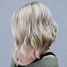 Pastel Rainbow Hair, Summer Hair Trends, Colourful Hair, Fantasy Hair, Hair Trend, Creative Colour