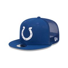 Your youngster is a die-hard Indianapolis Colts fan and loves to show off their unwavering loyalty for the team. Help them highlight that unyielding devotion by grabbing this Main 9FIFTY cap from New Era. Featuring stunning Indianapolis Colts graphics embroidered on the crown, this hat is also built with a trucker construction and includes a snapback closure to ensure a comfortable fit.Your youngster is a die-hard Indianapolis Colts fan and loves to show off their unwavering loyalty for the team. Help them highlight that unyielding devotion by grabbing this Main 9FIFTY cap from New Era. Featuring stunning Indianapolis Colts graphics embroidered on the crown, this hat is also built with a trucker construction and includes a snapback closure to ensure a comfortable fit.PRODUCT FEATURESSnapba Indianapolis Colts, Die Hard, Snapback Hat, The Crown, Snapback Hats, New Era, Maine, Comfort Fit, Crown