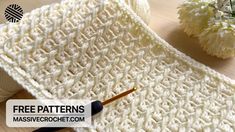 New Crochet Stitch For Beginners Step By Step - Daily Crochet Fast Crochet Blanket, Massive Crochet, Crochet Blanket Stitch Pattern, Blanket Bag, Crochet Blanket Ideas, Fast Crochet, Crochet Stitch Patterns, Crochet Stitches For Blankets, Easy Crochet Blanket