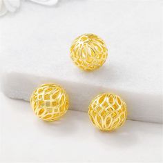 10PCS of 11.5mm 24K Gold Plated Brass Hollow Out Tone Spacer Beads For Bracelet Necklace MY359 --Size:11.5mm --Material: Copper --Color: As photo --QTY:10PCS  --If you need a large number of purchase, please give me a message. --Wholesale prices will be more favorable. Affected by2019-Covid, all the shipment is delayed, (Both the express and standard shipping). please replan your time when you place order. Thank you. Standard shipping now takes 14-50 working days from China( sometimes be longer,i'm sorry It is out of my control), Fedex /DHL/TNT/UPS express shipping now may take 3-5 working days now.Once your order total is over 200USD(except some heavy items, your order will be arrange to update to Fast shipping (DHL/FEDEX/TNT/UPS) without extra cost. ( our standard Shipping is EMS -EUB an Copper Color, Bracelet Necklace, Air Mail, Spacer Beads, Necklaces Bracelets, Give It To Me, Gold Plate, Plating, Brass