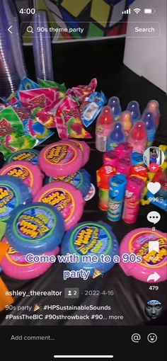 there are many different items on the table for kids to play with and have fun