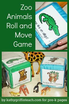 the zoo animals roll and move game