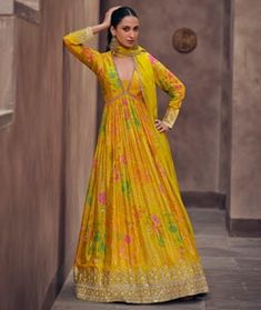 Online Collection Of Salwar Kameez: Catalog ctg-22079 Printed Anarkali Suits, Georgette Anarkali Suits, Wedding Salwar Kameez, Designer Salwar Kameez, Anarkali Gown