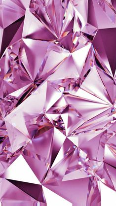 a close up view of some very pretty purple diamonds