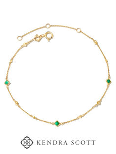 Sparkling jewel accents and a simple gold chain create an elegant look you’ll love in the Michelle 14k Yellow Gold Delicate Chain Bracelet in Emerald. An adjustable closure means you can customize the fit of this dainty bracelet to ensure years of wear. Layered or styled solo, this stunning bracelet will bring long-lasting shine. Simple Gold Chain, Dope Makeup, Dainty Bracelet, Delicate Chain, Dainty Bracelets, Signet Ring, Kendra Scott, Chain Bracelet, Gold Chain