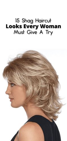 Medium Shaggy Haircuts, Shag Haircut, Haircuts For Fine Hair, Short Hair With Layers, Medium Hair Cuts, Medium Length Hair Cuts