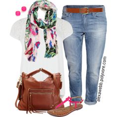 #Summer #casual- Summer Casual" by alexawebb on Polyvore Plus Size Summer Casual, Plus Size Summer Outfits, Fall Fashions, Plus Size Summer, Feel Pretty, Plus Size Kleidung, Casual Clothes, Casual Summer Dresses