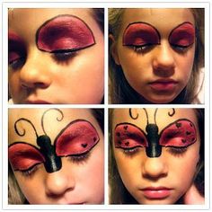 Lady Baby, Baby Bug, Carnival Costume, Face Painting Designs, Kids Makeup