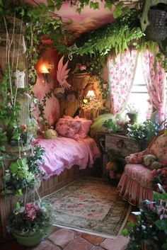 Fairy Bedroom, Fairy Room, Dream Bedroom Inspiration, Room Deco, Cute Bedroom Decor, Dream House Rooms, Cozy Room Decor, Pretty Room, Dreamy Room