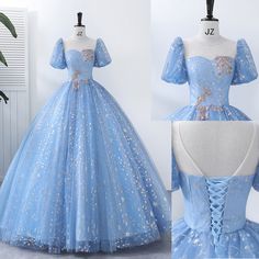 Blue Sweet 16 Dress, Quinceanera Dresses Short, Formal Dress Blue, Blue Princess Dress, Blue Sweet 16, Sweet 16 Dress, Blue Ball Gowns, Long Formal Dress, Marine Uniform