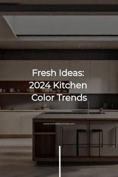 a kitchen with white cabinets and black counter tops is featured in the article fresh ideas