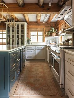 the kitchen is clean and ready to be used as a place for cooking or eating