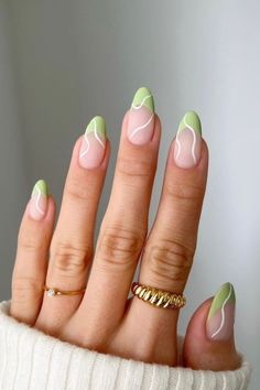 Cute Simple Nails, Summery Nails, Casual Nails, Nail Swag, White Nail, Trendy Nail Art