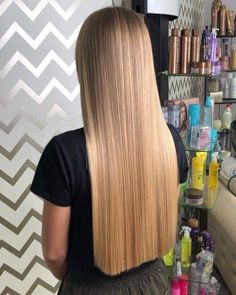 One Length Haircuts, One Length Hair, Balayage Ideas, Long Silky Hair, Straight Blonde Hair, Lustrous Hair, Beautiful Hair Color, Brown Balayage, Blonde Hair Inspiration