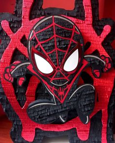 Superhero Spiderman Miles Morales Valentine Box Ideas, Miles Morales Cake