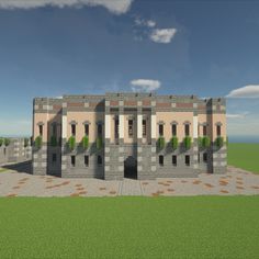 Minecraft M, Baroque Palace, Build Minecraft, Minecraft Farm