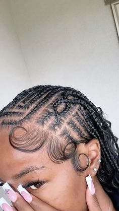 Hairstyles Female, Cotton Candy Hair, Braided Hairstyles For Black Women Cornrows, Candy Hair, Feed In Braids Hairstyles, Goddess Braids Hairstyles, Quick Natural Hair Styles, Cute Braided Hairstyles, Braids Hairstyles Pictures