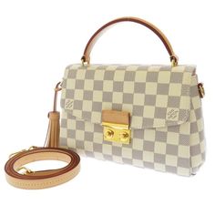 Louis Vuitton Louis Vuitton Handbag Damier Azur Croisette Bag 2way Shoulder Bag Width:22.5cm Height:16.5cm Depth:9.5cm Strap Length:122cm Louis Vuitton Handbag, Bags Louis Vuitton, Louis Vuitton Damier Azur, Louis Vuitton Bags, Louis Vuitton Handbags, Louis Vuitton Damier, Louis Vuitton Bag, Color White, Bag Lady