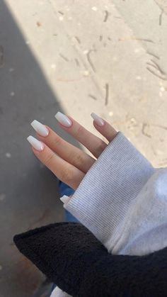 Trending Nail Colors and DesignsKeeping up with the latest nail color and design trends is a fun way to stay stylish and fashion-forward all year round. From warm and cozy winter hues to bright and... Basic Nails, Casual Nails, Classy Acrylic Nails, Girls Nails