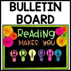 bulletin board for reading makes you bright