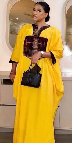 African Maxi Dress, Boubou Styles For Women, Kaftan Styles, Bubu Gown Styles, Dress African Print, Solid Maxi Dress, Long African Dresses, Kaftan Designs, Best African Dresses