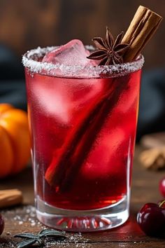 This pin showcases a delicious spooky Halloween punch recipe perfect for gatherings. It features a vibrant fruit and spice-infused cocktail, using 1 image highlighting a festive presentation. Spooky Halloween Punch, Spiced Sangria, Cocktail Punch, Juice Making, Halloween Punch Recipes, Easy Cocktail Recipe