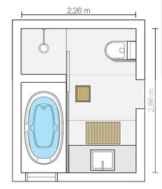 the floor plan for a bathroom with a toilet, sink and bidet in it