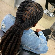 Locs Hairstyles For Men Long, Male Locs, Dread Nation, Hairstyle Locs, Loc Knots, Men Dread Styles, Short Dread Styles