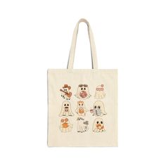 🎃 Spooky Cute Halloween Tote Bag 🎃   Get ready to fall in love with this adorable Halloween tote bag! Whether you're going door-to-door for trick-or-treating or just want to add some spooky flair to your fall wardrobe, this bag has got you covered. 🍬🖤   Big enough to fit all your essentials but still perfectly sized for easy carrying (15" x 16"), this tote is as functional as it is fabulous. Made from soft, high-quality material, it's comfy to carry and super durable. Perfect for all you Halloween lovers who want to stay stylish and festive all season long! 🍁👻   Grab yours now and let the spooky fun begin! ✨🧡 Cute Bags For Everyday Use And Halloween, Fall Tote Bag, Cowboy Ghost, Fall Tote, Halloween Tote Bag, Halloween Lovers, Halloween Tote, Bag Cute, Halloween Fall