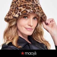 in stock Faux Fur Bucket Hat, Fur Bucket Hat, Bucket Hat, Faux Fur, Pick Up, In Store, Buy Online, Hats, Free Shipping