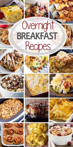 over night breakfast recipes that are delicious and easy to make