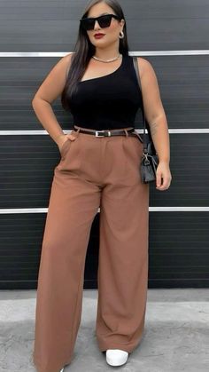 Business Casual Outfits For Women Summer Plus Size Work Clothes, Plus Size Hourglass Outfits, Cute Formal Outfits, Outfit Gorditas, Plus Size Classy, Outfits Gorditas, Casual Chic Outfits, Business Casual Outfits For Women, Casual Day Outfits